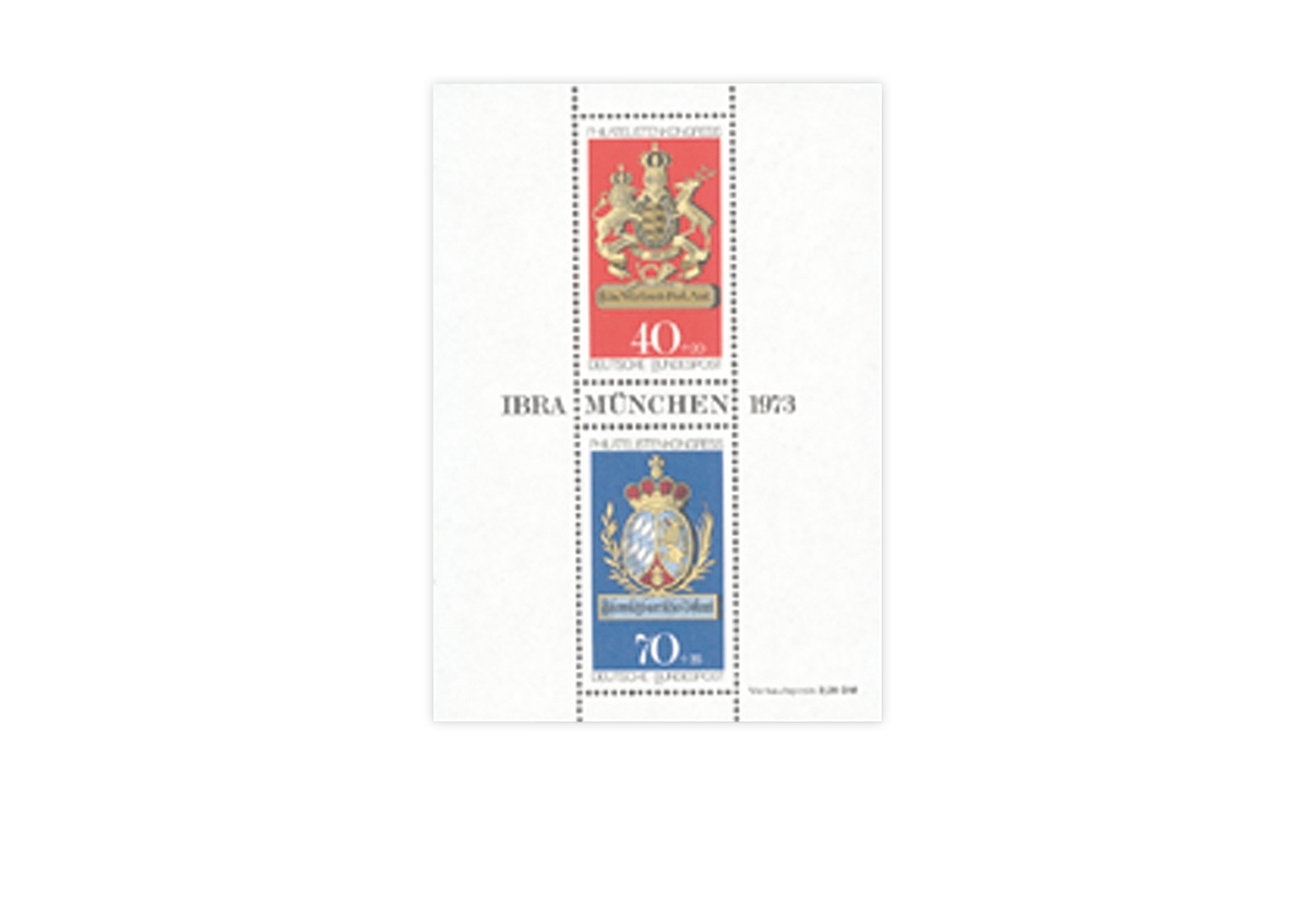 Briefmarken BRD Block 9 1973 postfrisch