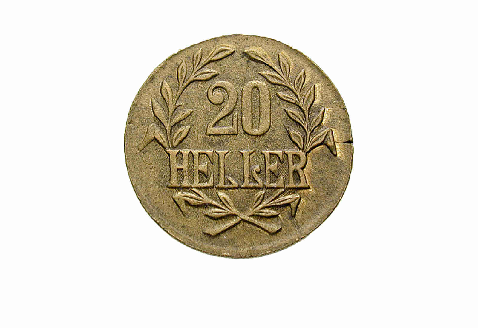 20 Heller 1916 Deutsch - Ostafrika ss-vz Jaeger-Nr. 724a