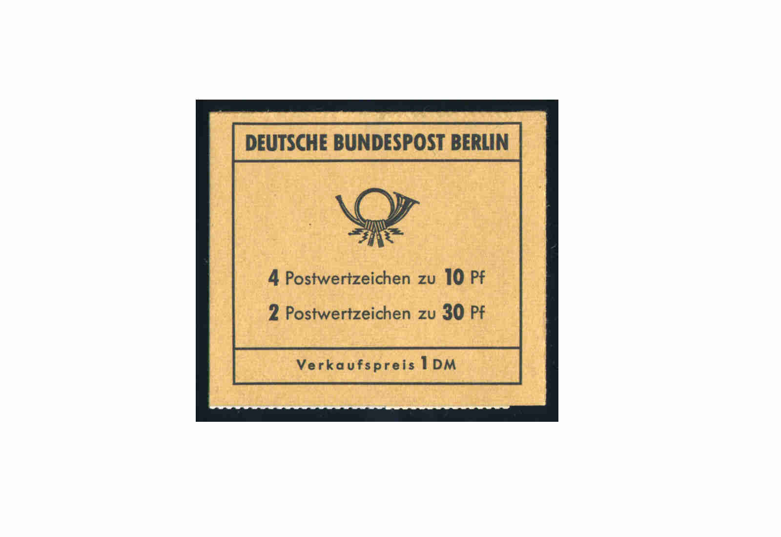 Berlin MH 6 1970 Brandenburger Tor (I) postfrisch