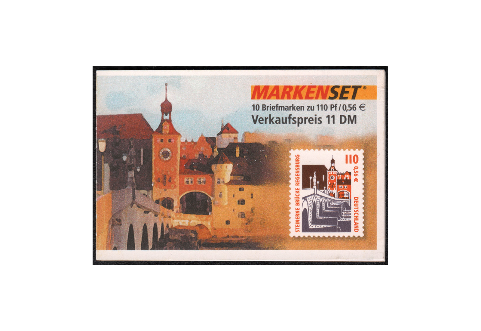 Briefmarken BRD Sehenswürdigkeiten 2000 Markenheftchen 42 postfrisch