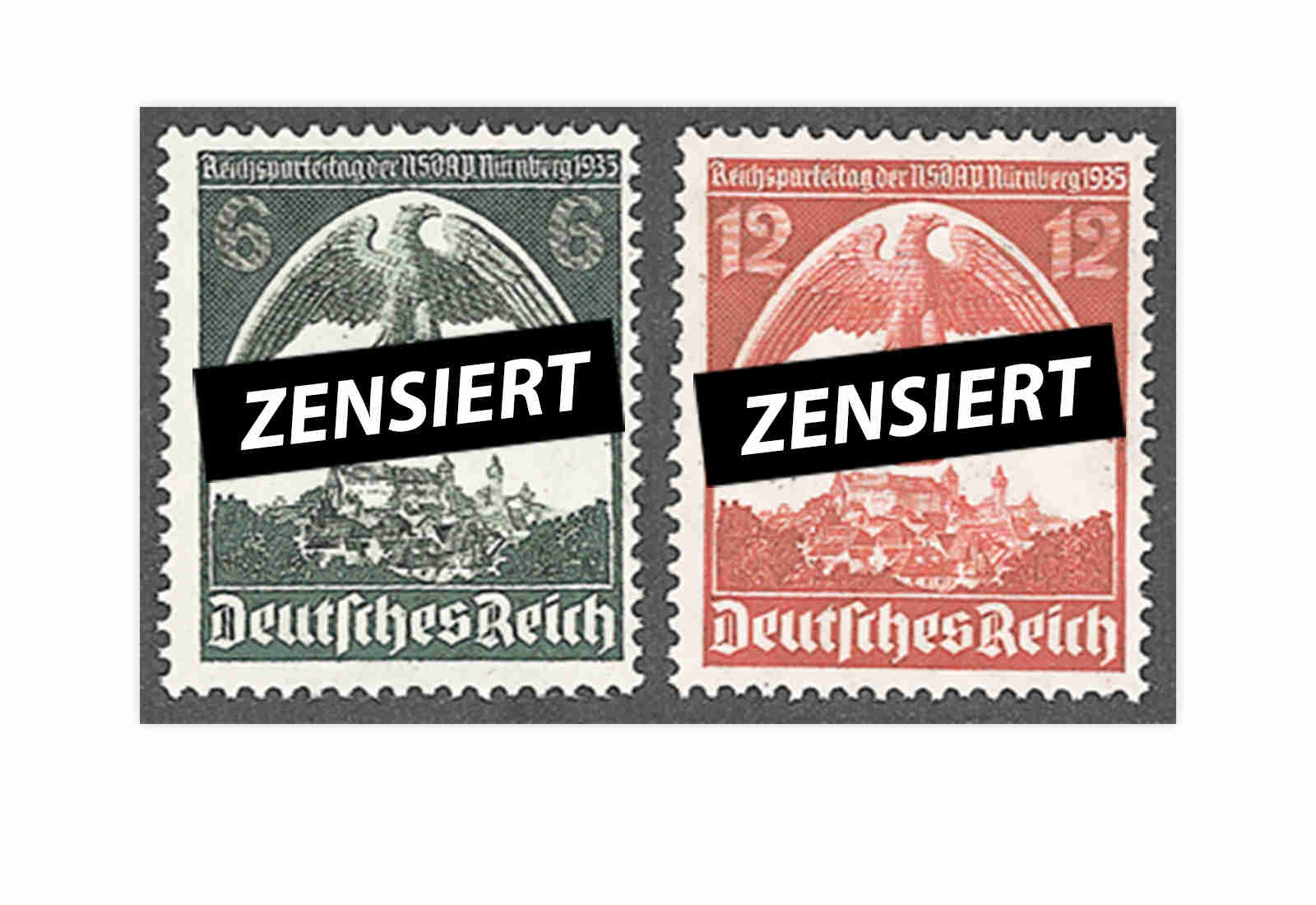 Deutsches Reich Michel Nr. 586/587 postfrisch