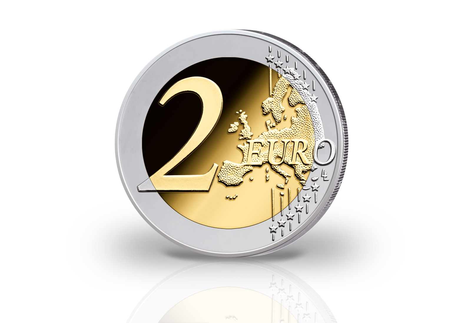 2 Euro 2022 Vatikan 125. Geburtstag Papst Paul VI. PP im Etui