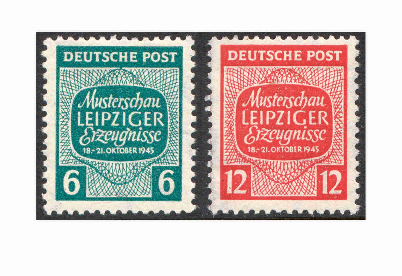 SBZ Michrl-Nr. 124Y/125Y gestempelt