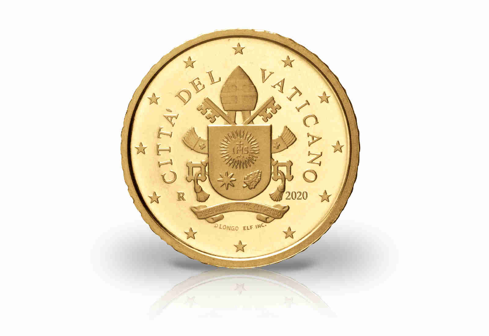 50 Cent 2020 Vatikan in Coincard
