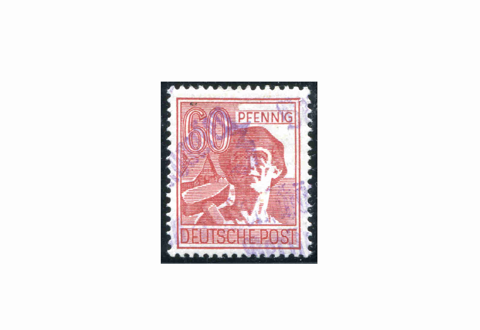 SBZ Bezirkshandstempel Bezirk 41 Zwickau Mi.Nr. 179 ** gp.