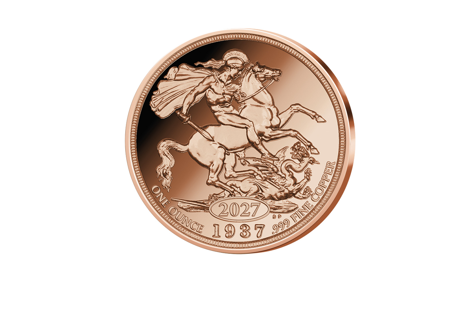 1 oz Kupferausgabe King Edward VIII