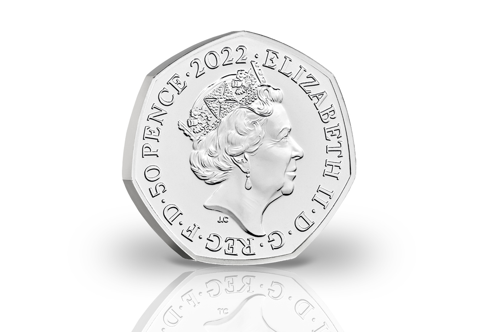 50 Pence 2022 Großbritannien The Snowman st