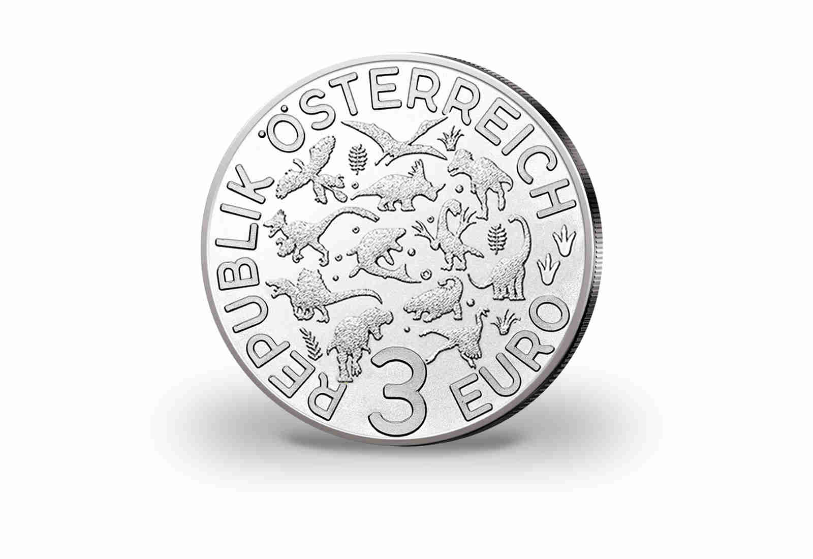 3 Euro 2023 Österreich Schwellhai Buntmetall bfr.