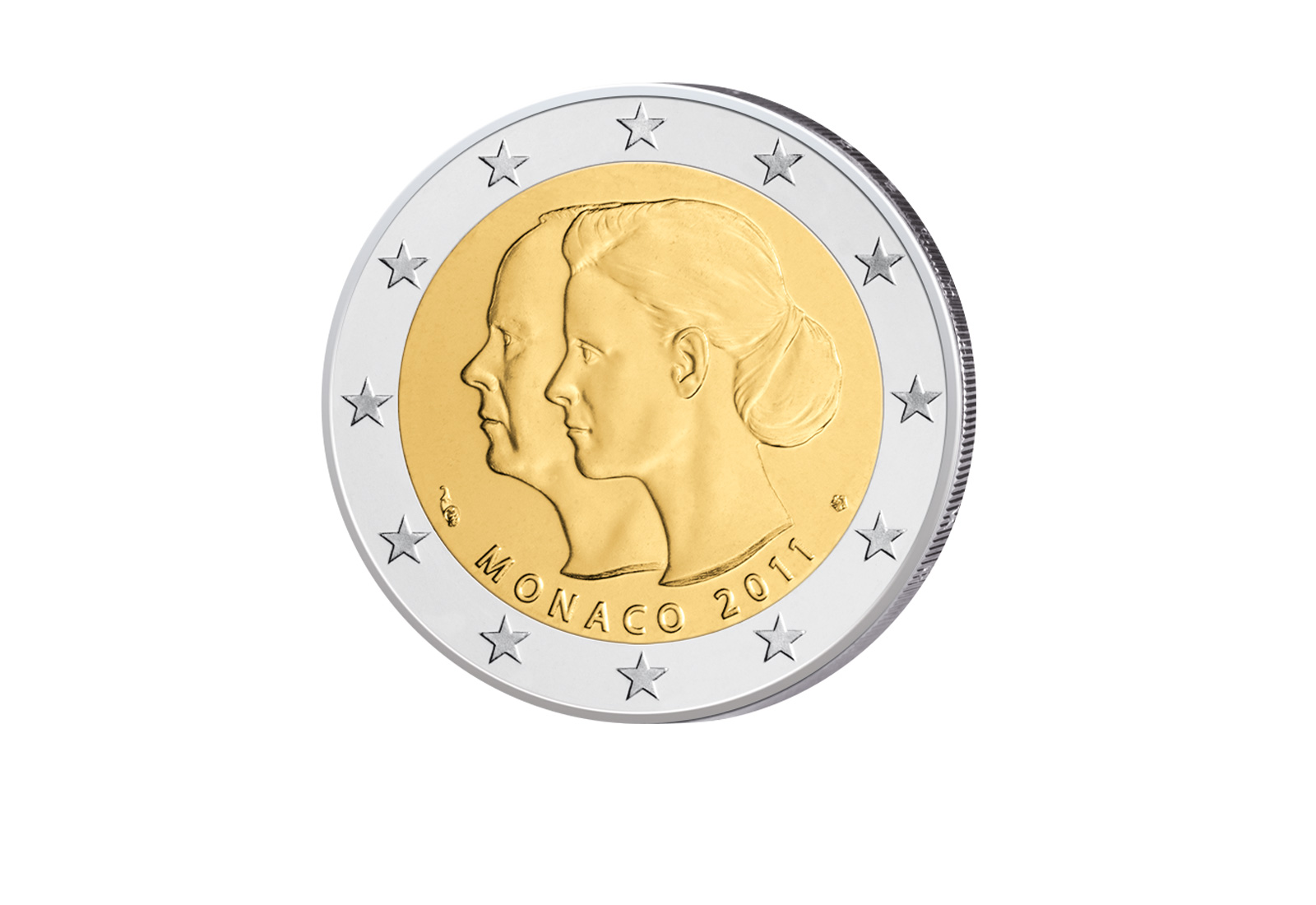 2 Euro 2011 Monaco Charlene & Albert II. st