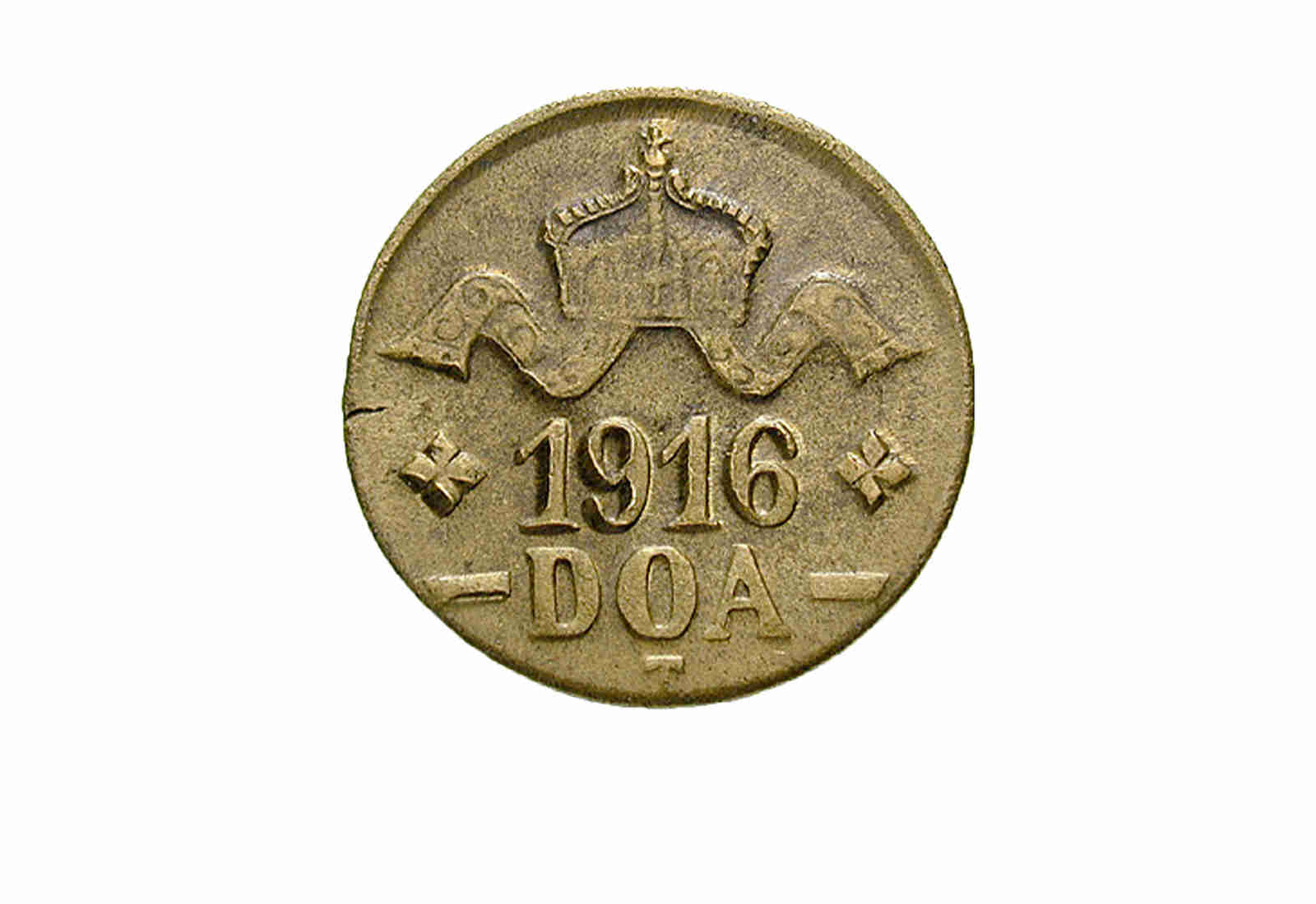 20 Heller 1916 Deutsch - Ostafrika ss-vz Jaeger-Nr. 724a