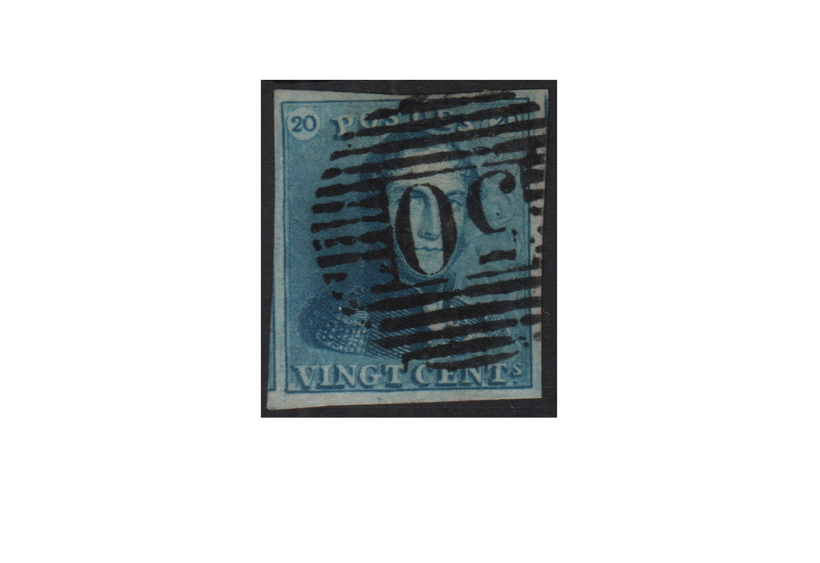 Belgien Leopold I. 1849 Michel-Nr. 2 a gestempelt