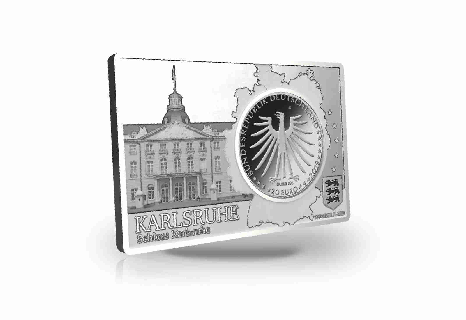 20 Euro 2019 Deutschland Das tapfere Schneiderlein eingefasst in einem Barren