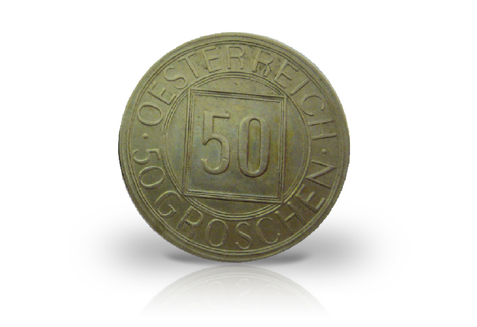 50 Groschen 1934 Österreich ANK 15