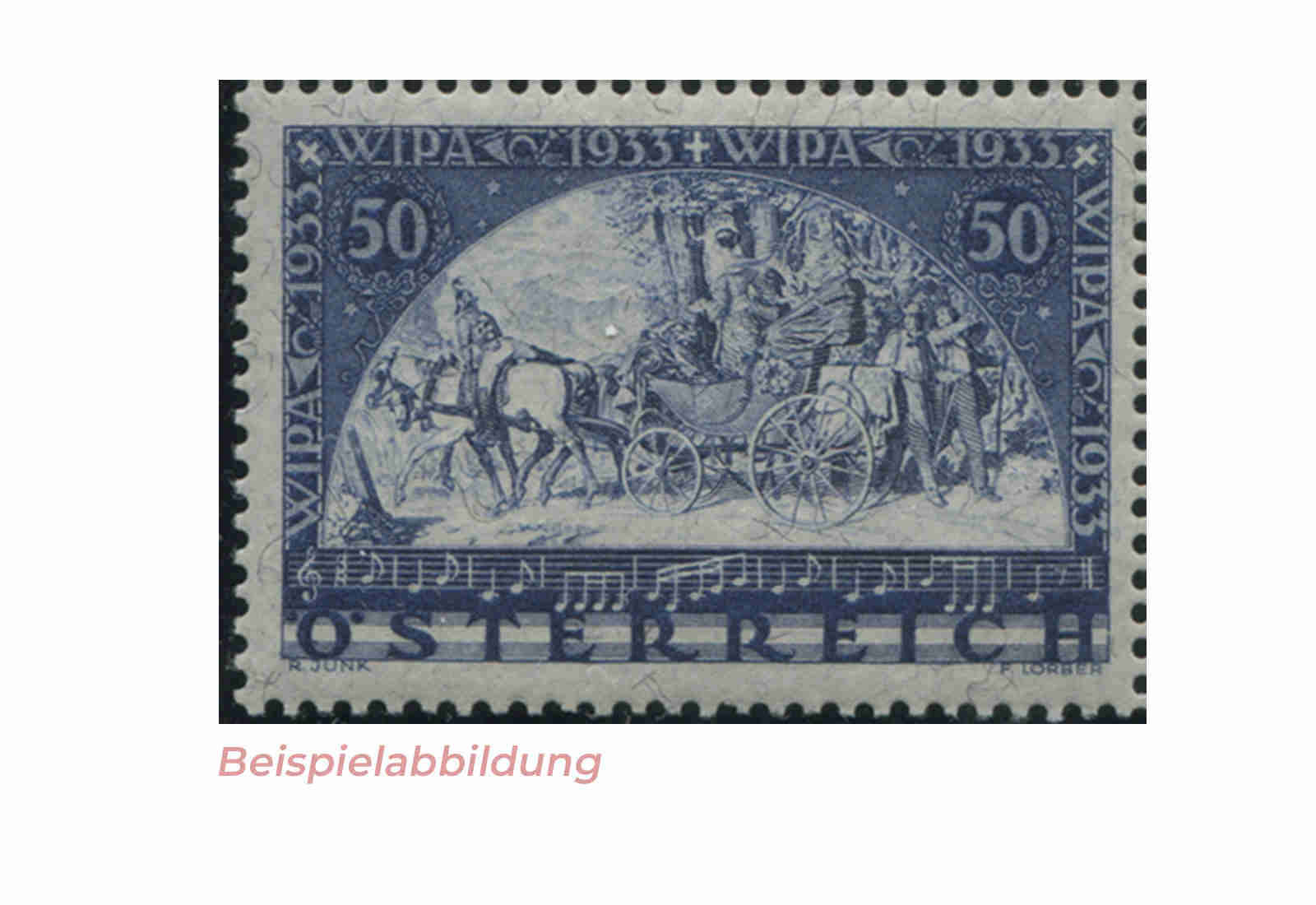 Briefmarke Österreich 1933 WIPA Michel-Nr. 556 C postfrisch