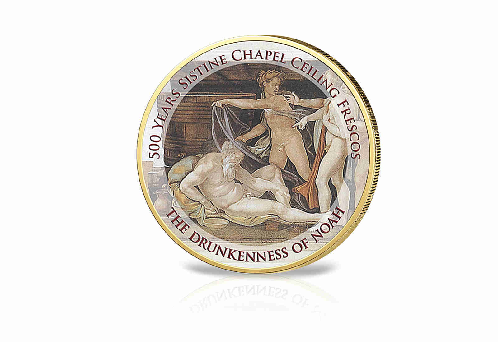 2 Euro Sixtinische Kapelle - Trunkenheit Noahs