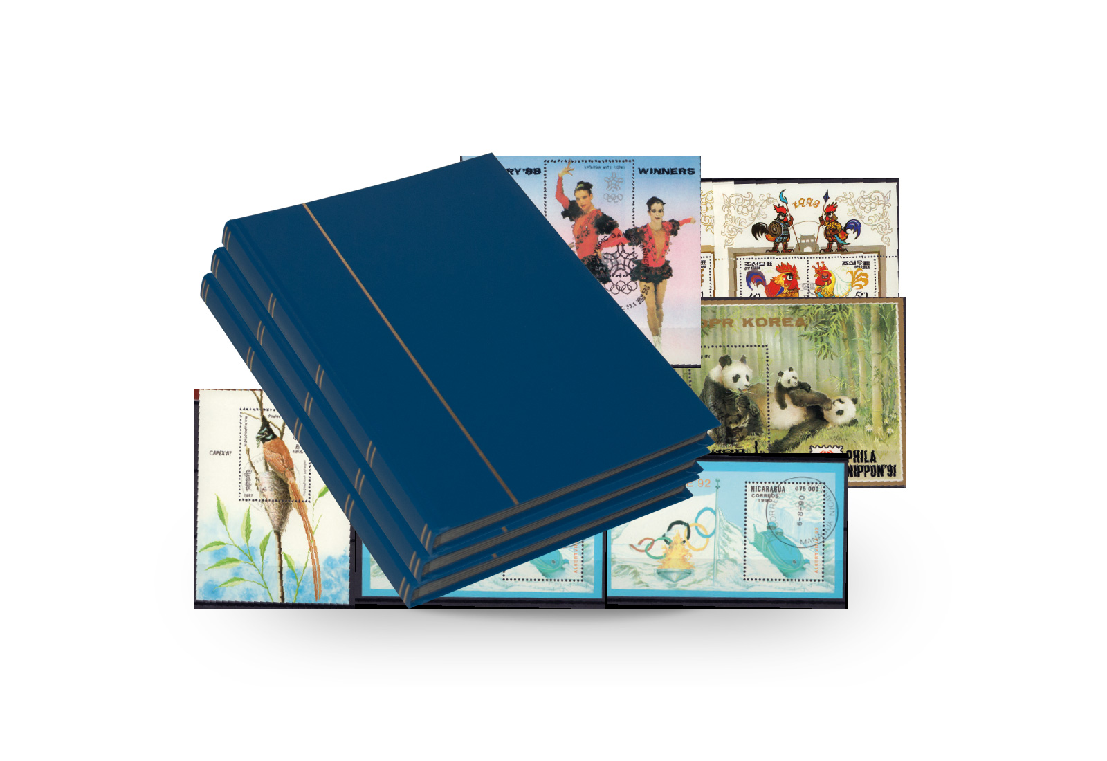 Briefmarken Europa/Übersee Blockausgaben