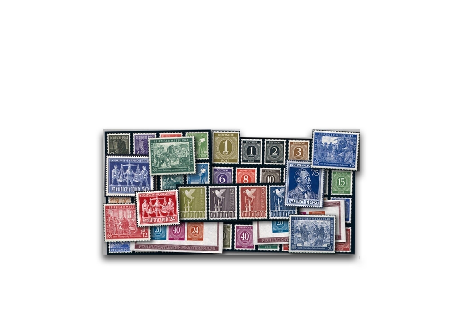 Komplett-Kollektion Kontrollrat postfrisch