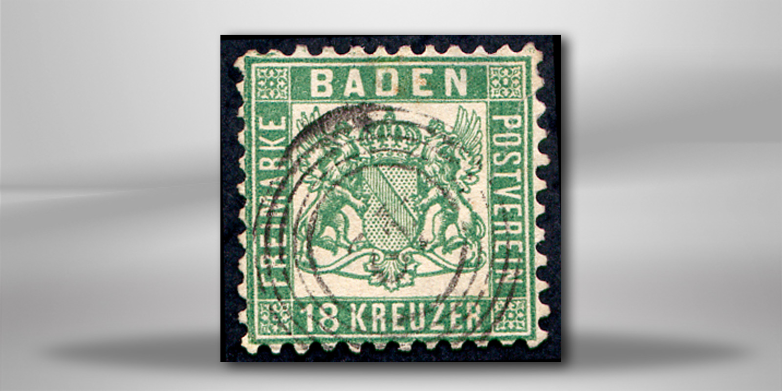 Briefmarke Altdeutschland Baden Freimarke 1862 Michel-Nr. 21 gestempelt