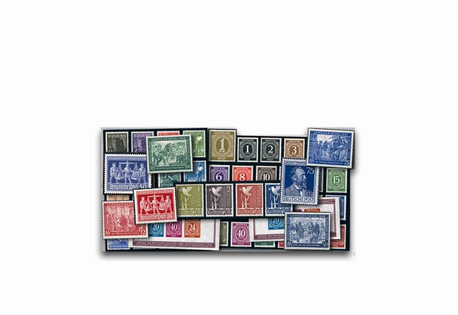 Komplett-Kollektion Kontrollrat postfrisch
