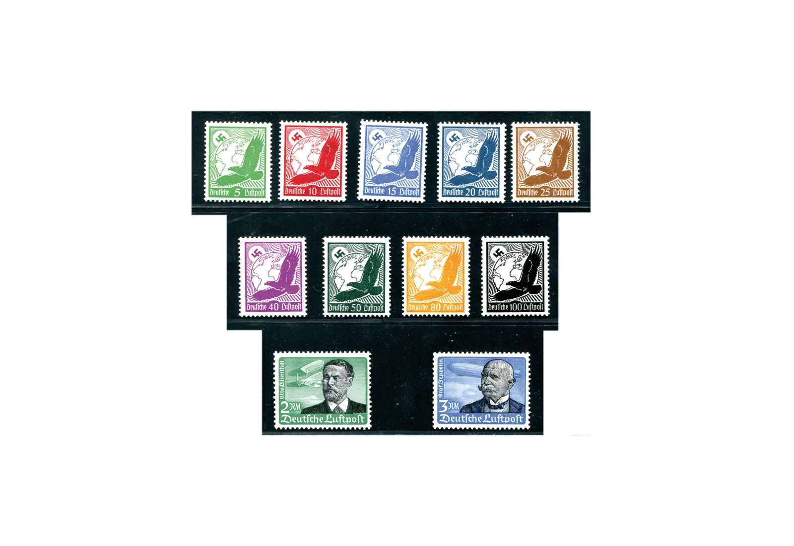 Deutsches Reich Michel-Nr. 529/539 postfrisch