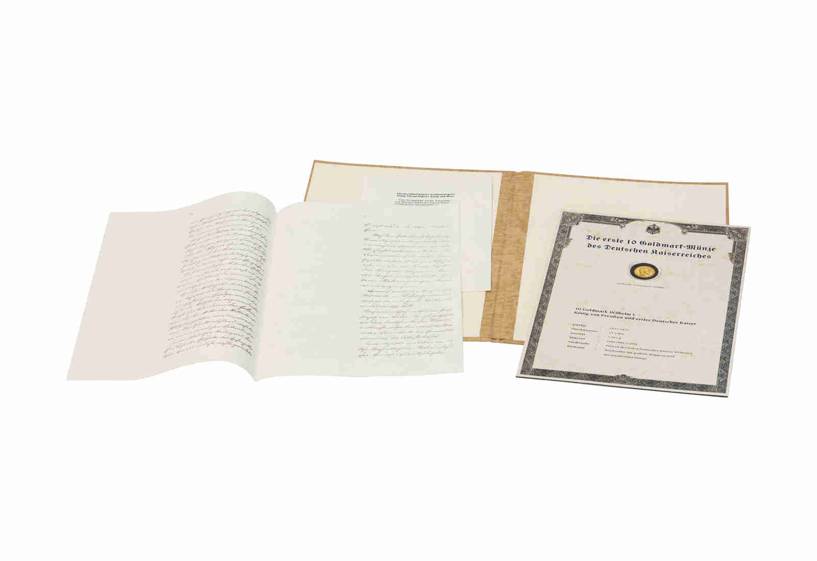 10 Mark Goldmünze 1872  Deutsches Kaiserreich Preußen Kaiser Wilhelm I. st