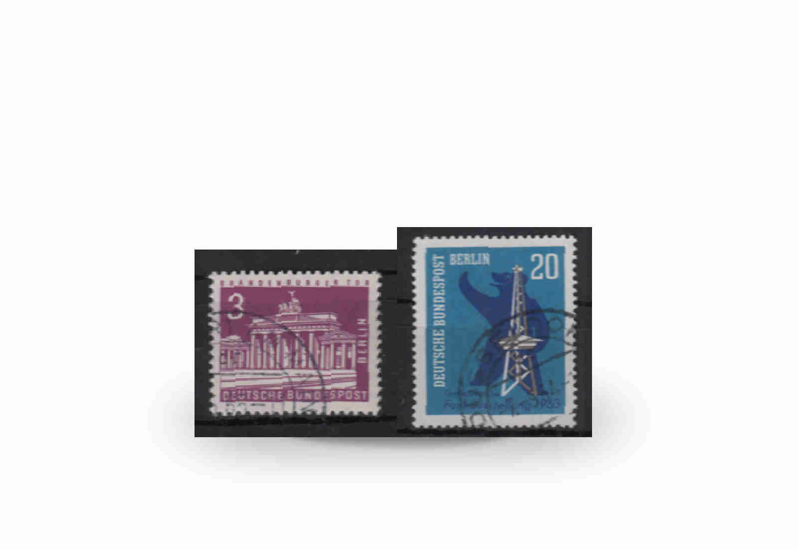 Berlin Jahrgang 1963 Mi.Nr. 231-232 gestempelt