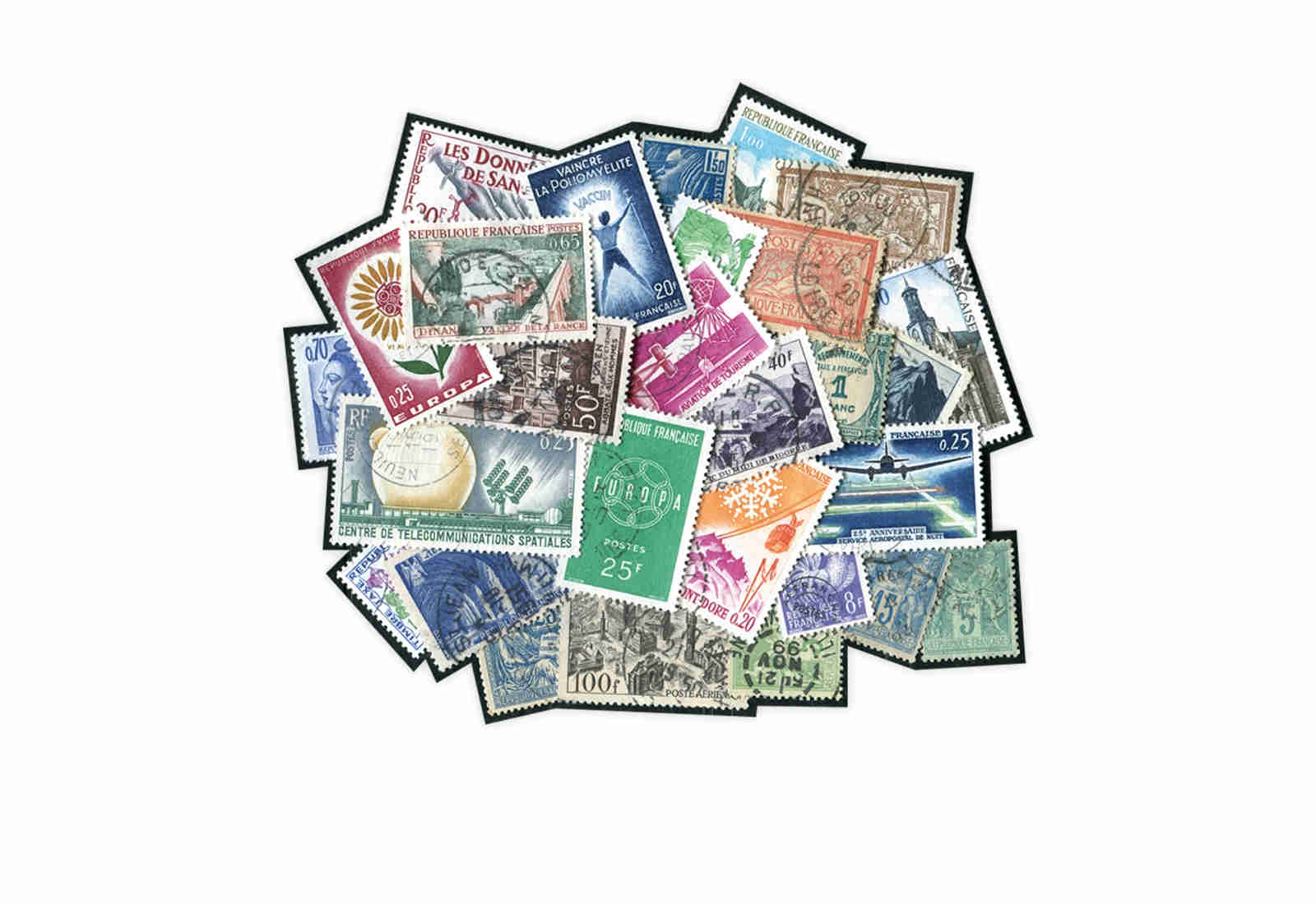 1000 verschiedene Briefmarken Frankreich postfrisch und gestempelt