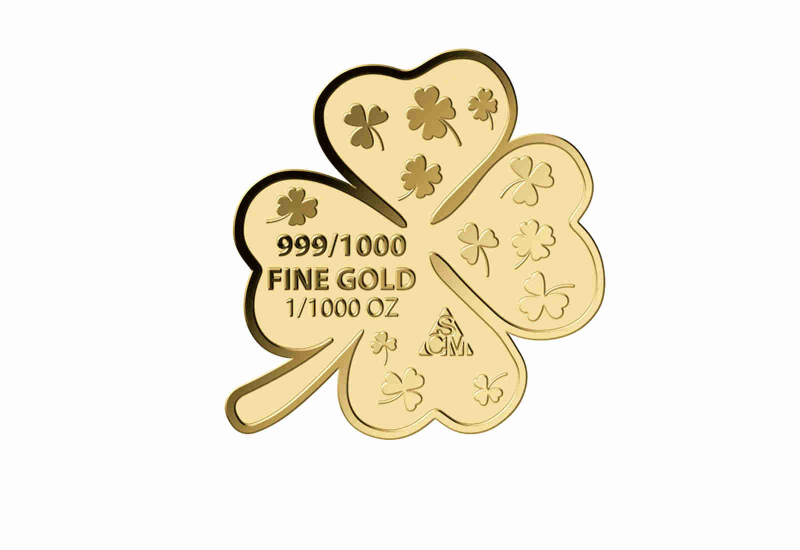Goldausgabe Good Luck Goldcard 999/1000 Gold Geschenk