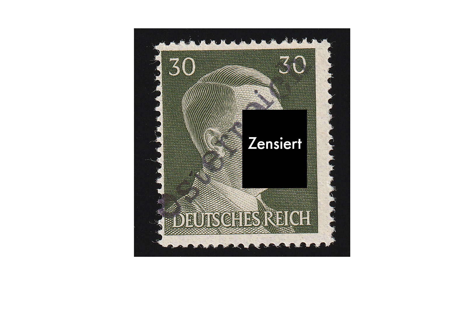 Briefmarke Österreich Lokalausgabe Gmünd 30 Pfennig Type VI ** mit FB