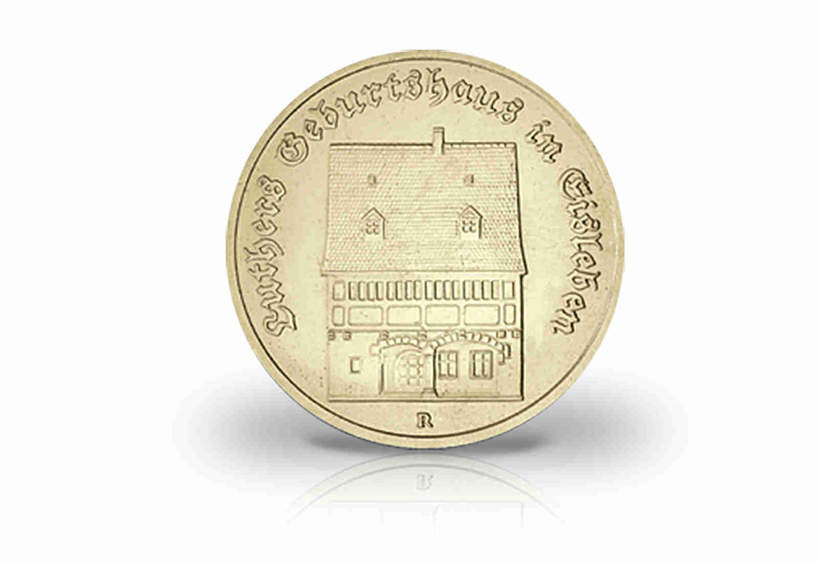 5 Mark Gedenkmünze 1983 DDR Luthers Geburtshaus Eisleben Jaeger-Nr. 1590