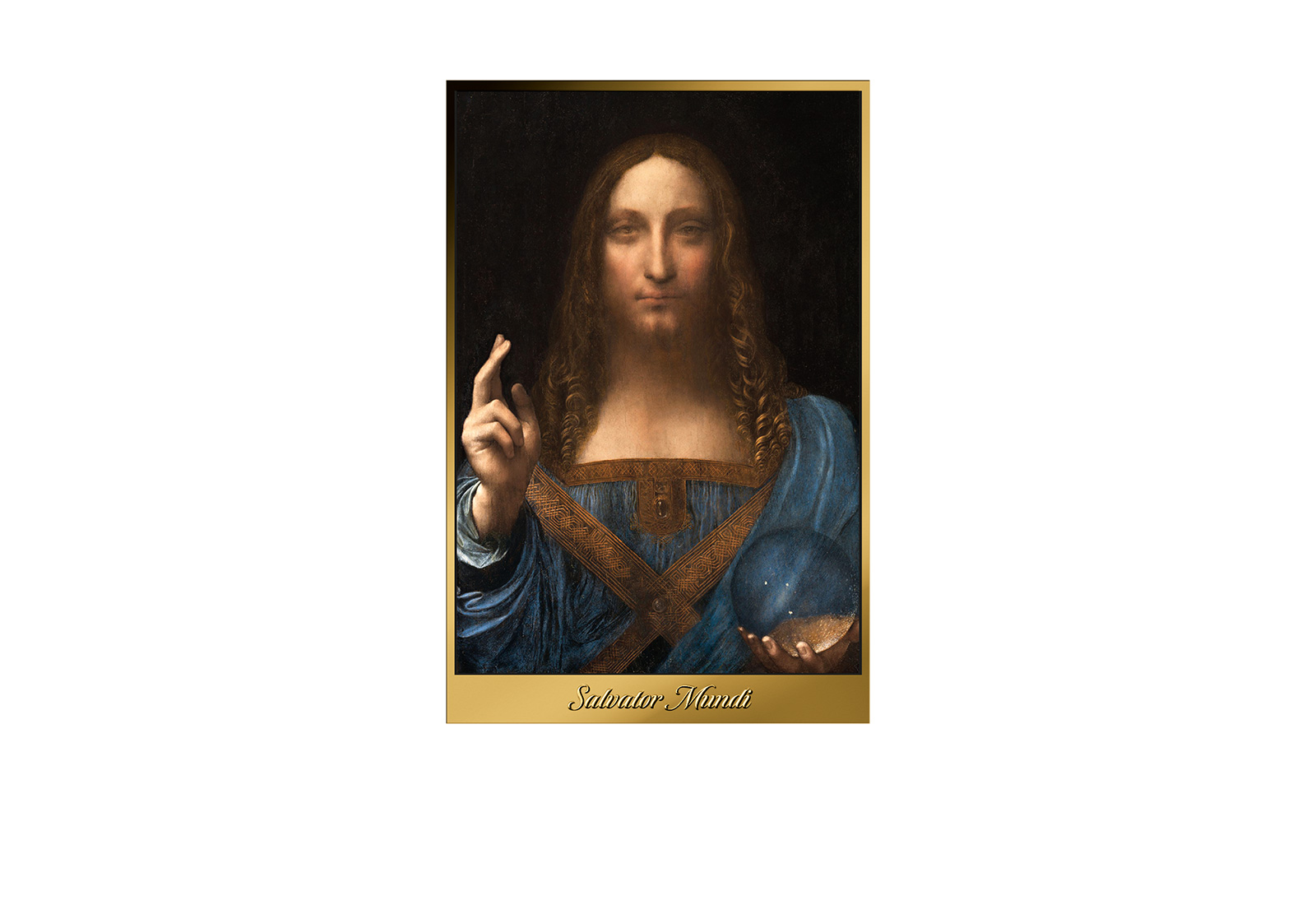 Goldbarren 1/10 oz 999/1000 Gold Salvator Mundi