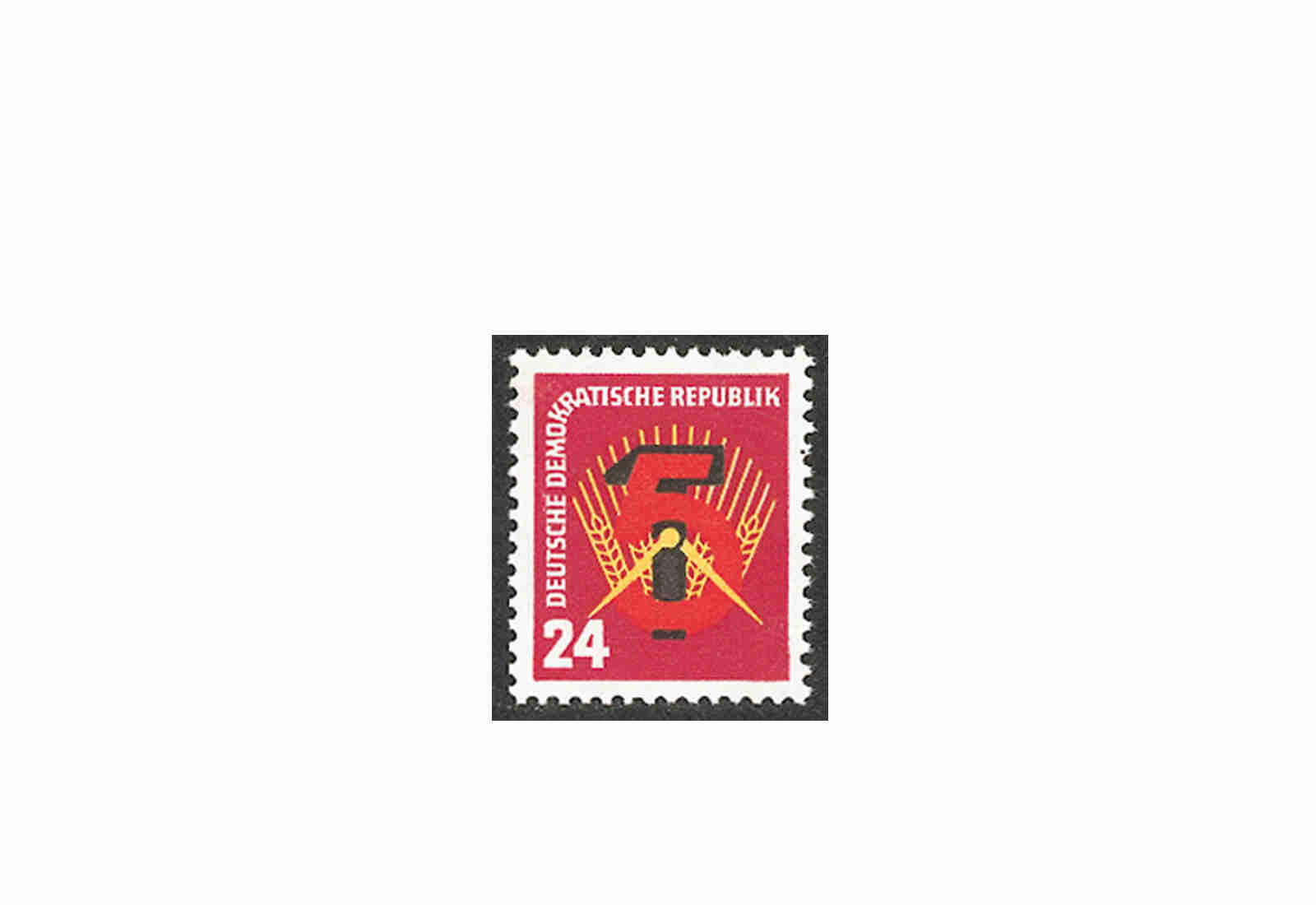 Briefmarke DDR Fünfjahresplan 1951 Michel-Nr. 293 postfrisch