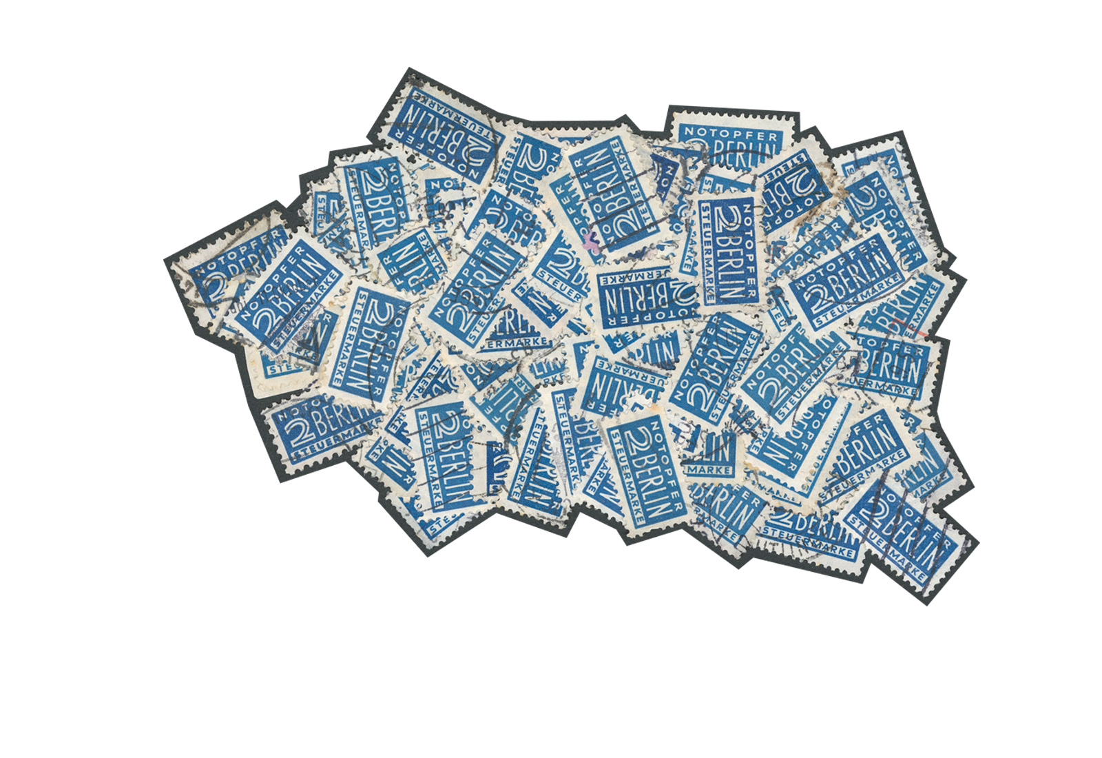Berlin Notopfermarken gest. über 100 Marken