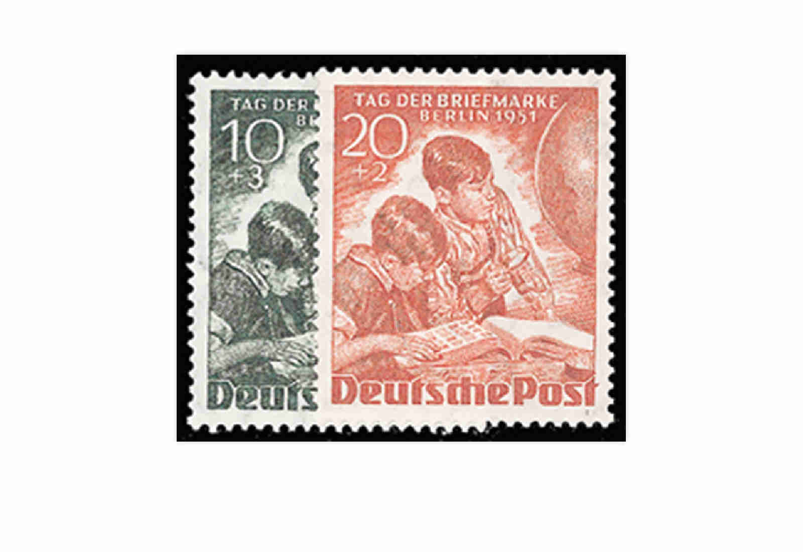 Berlin Frühausgaben Mi.Nr. 80/81 postfrisch