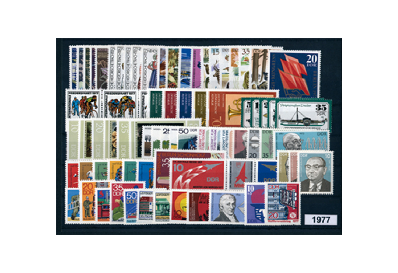 DDR Jahrgang 1977 postfrisch