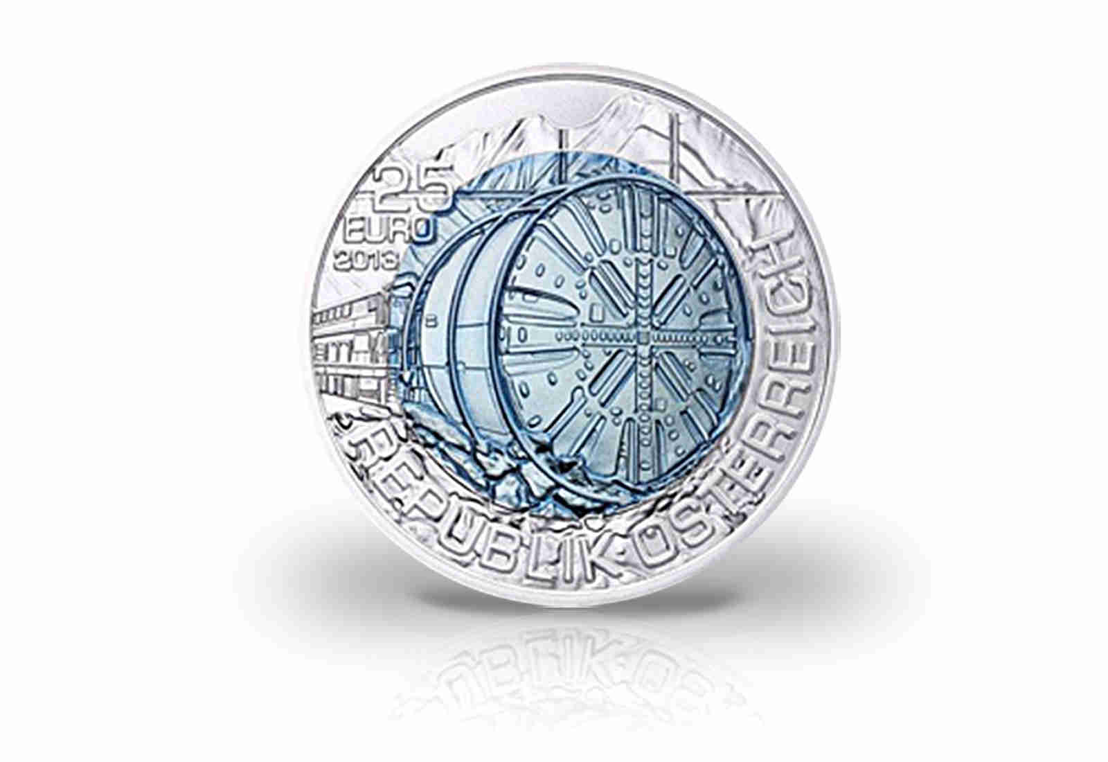 25 Euro 2013 Österreich Tunnelbau hgh