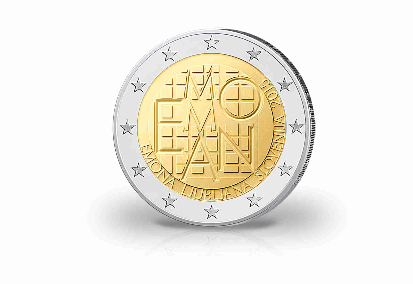 2 Euro 2015 Slowenien Römische Siedlung Emona