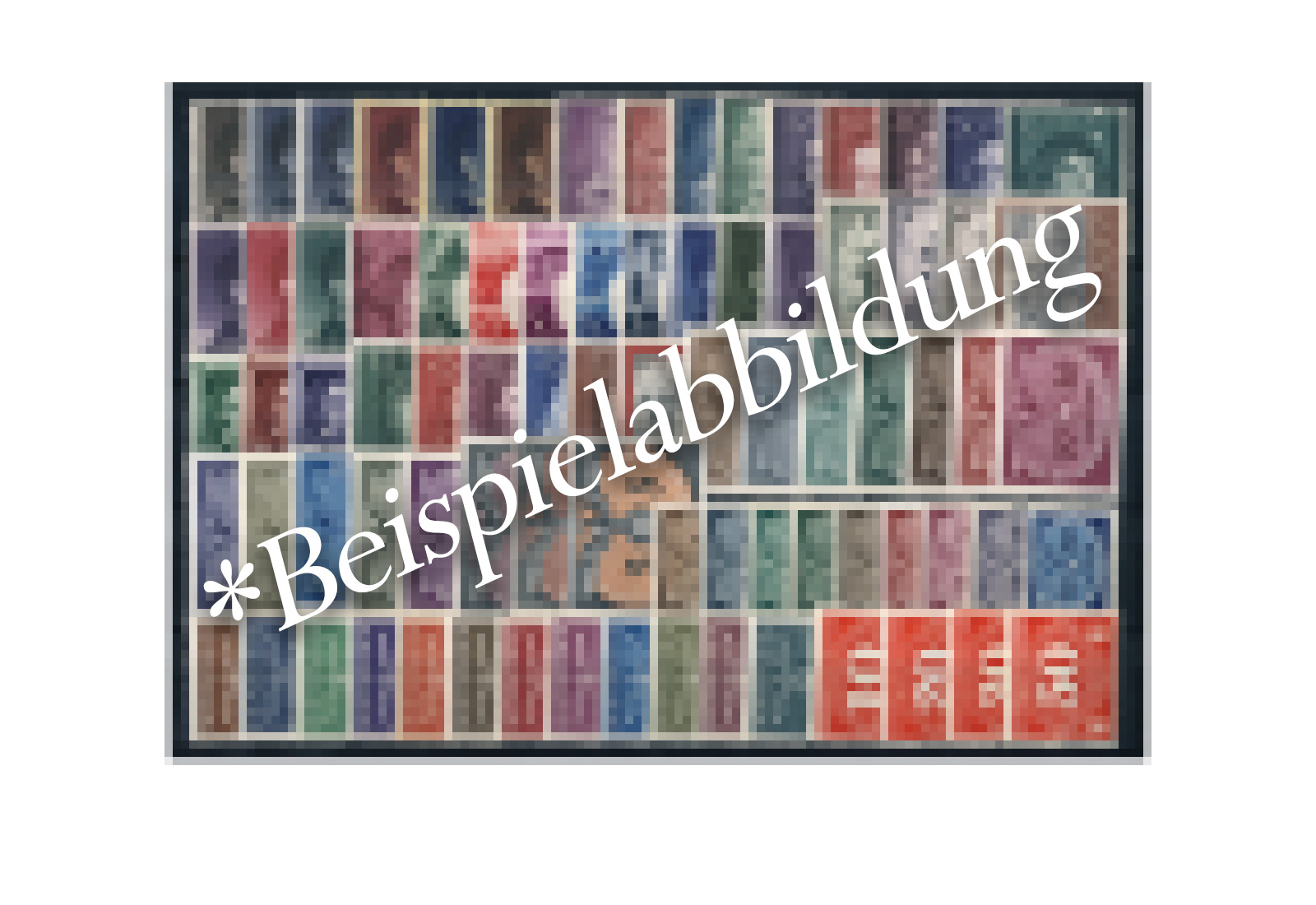 100 Marken Dt. BEsetzung II. WK 1939-45 */**/gest.