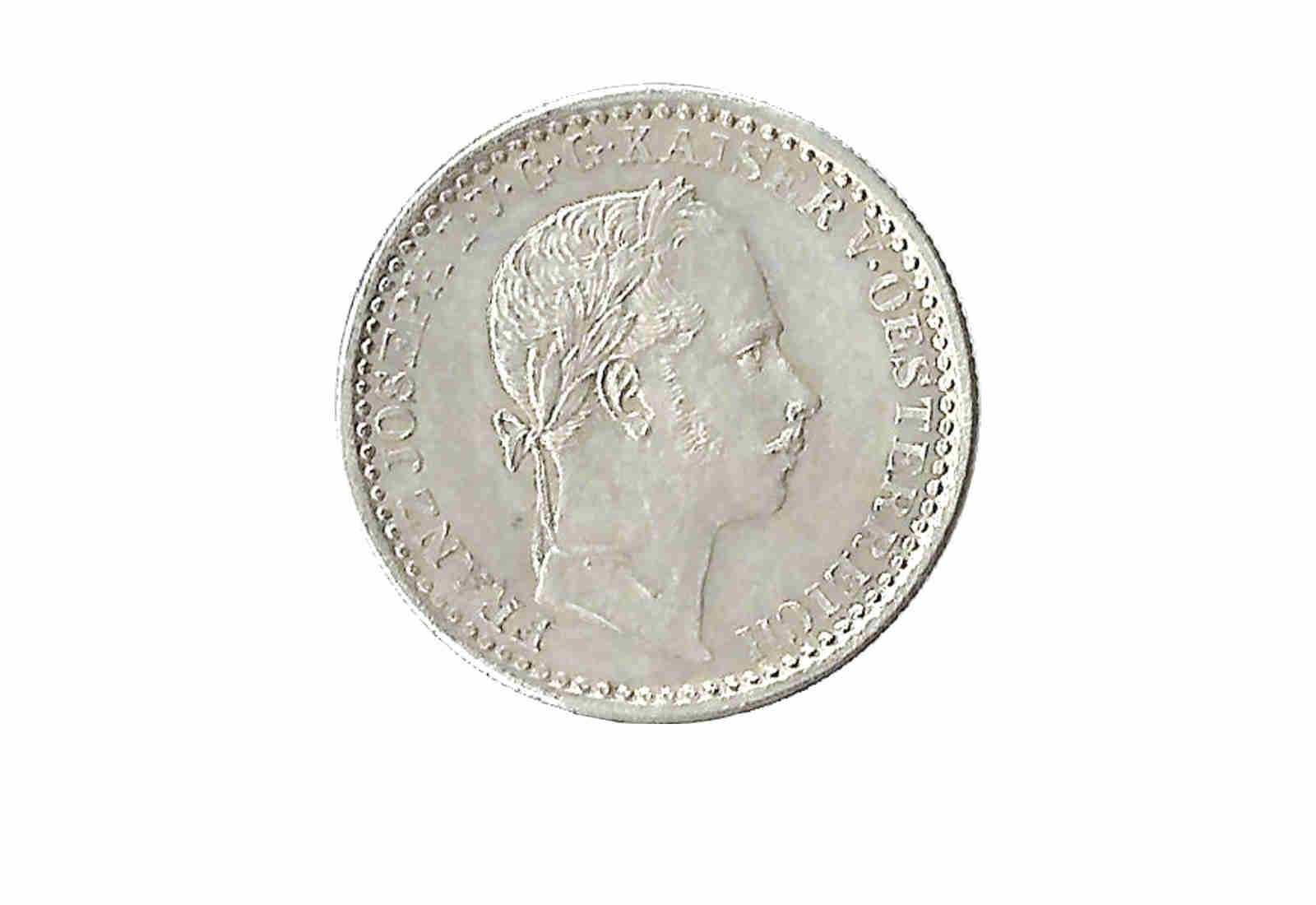 10 Kreuzer 1858-1865 Österreich Kaiserreich Franz Joseph I.