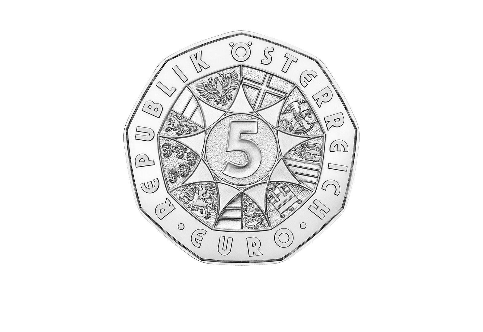 5 Euro 2026 Österreich 1/4 oz Silbermünze Neujahrsmünze