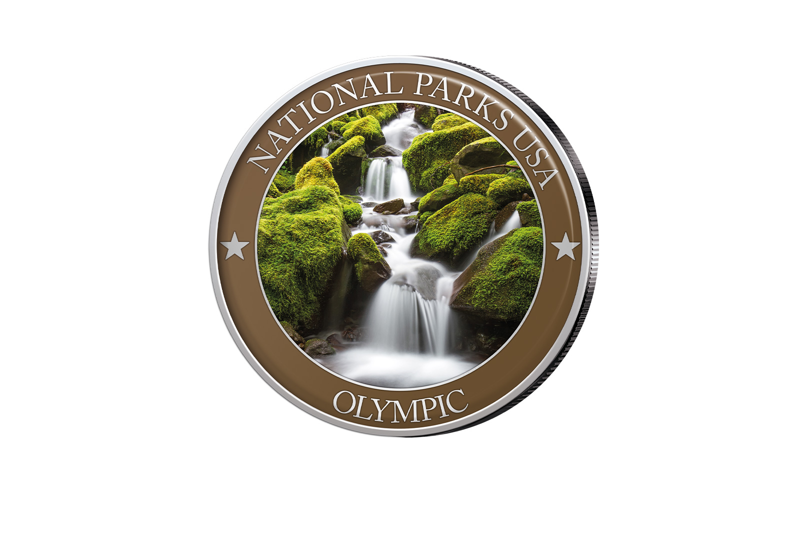 1/2 Dollar USA Olympic Serie National Parks USA mit Farbapplikation