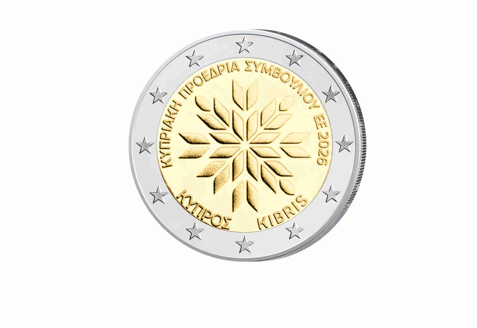 2 Euro 2026 Zypern EU-Ratspräsidentschaft