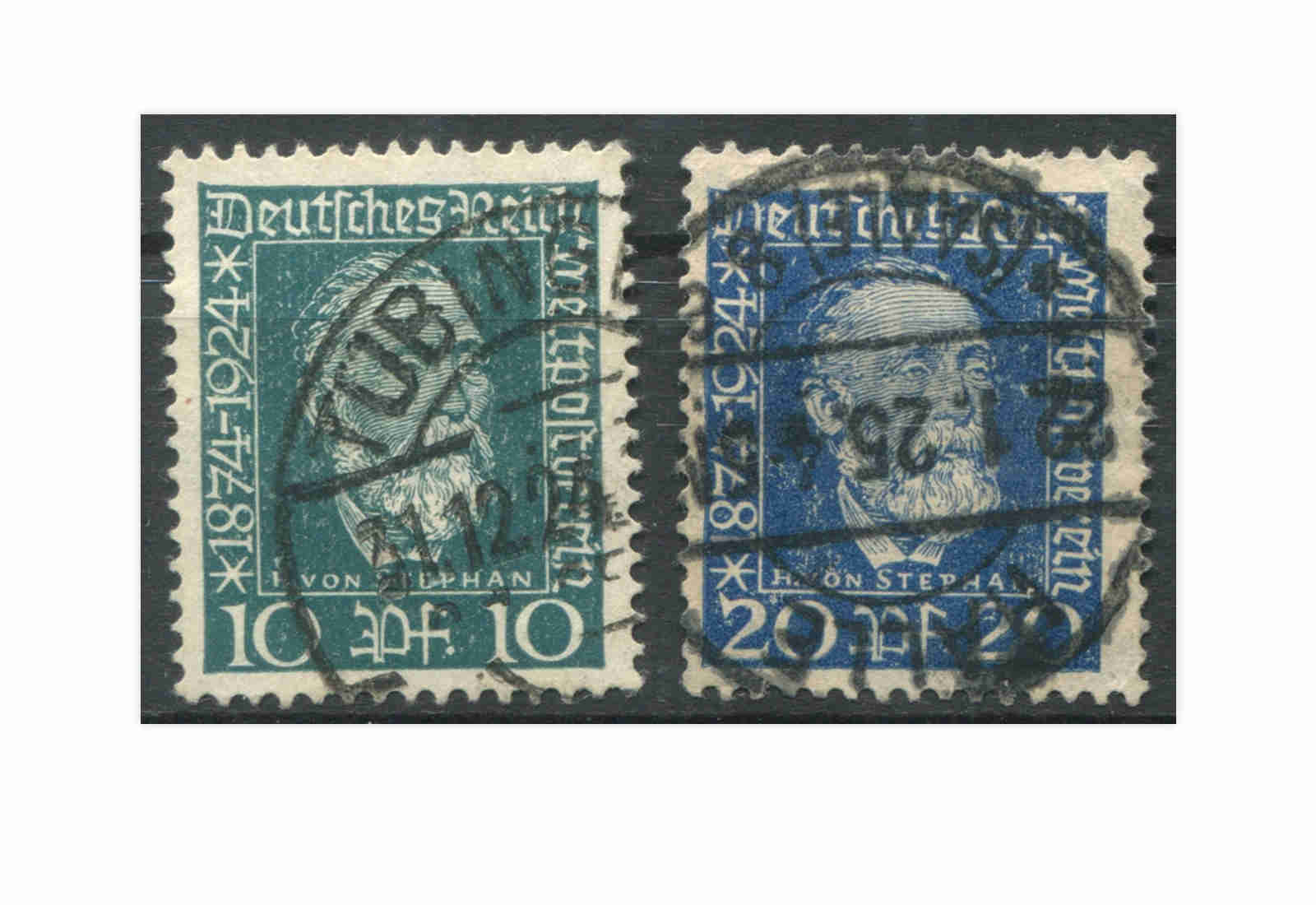 Deutsches Reich 1924 Mi.Nr. 368/369 gestempelt