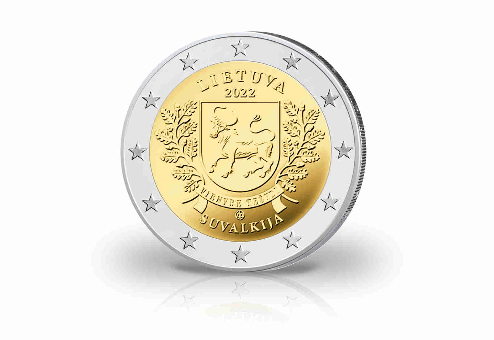 2 Euro 2022 Litauen Ethnographische Region Suvalkija