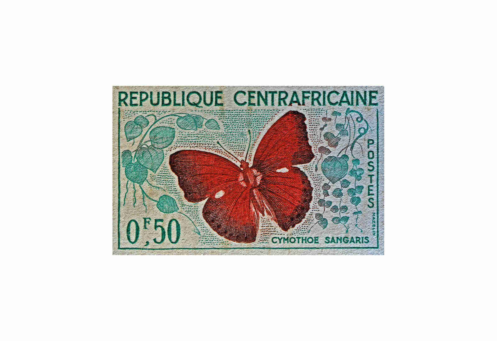 Zentralafrika 100 Briefmarken postfrisch/gestempelt