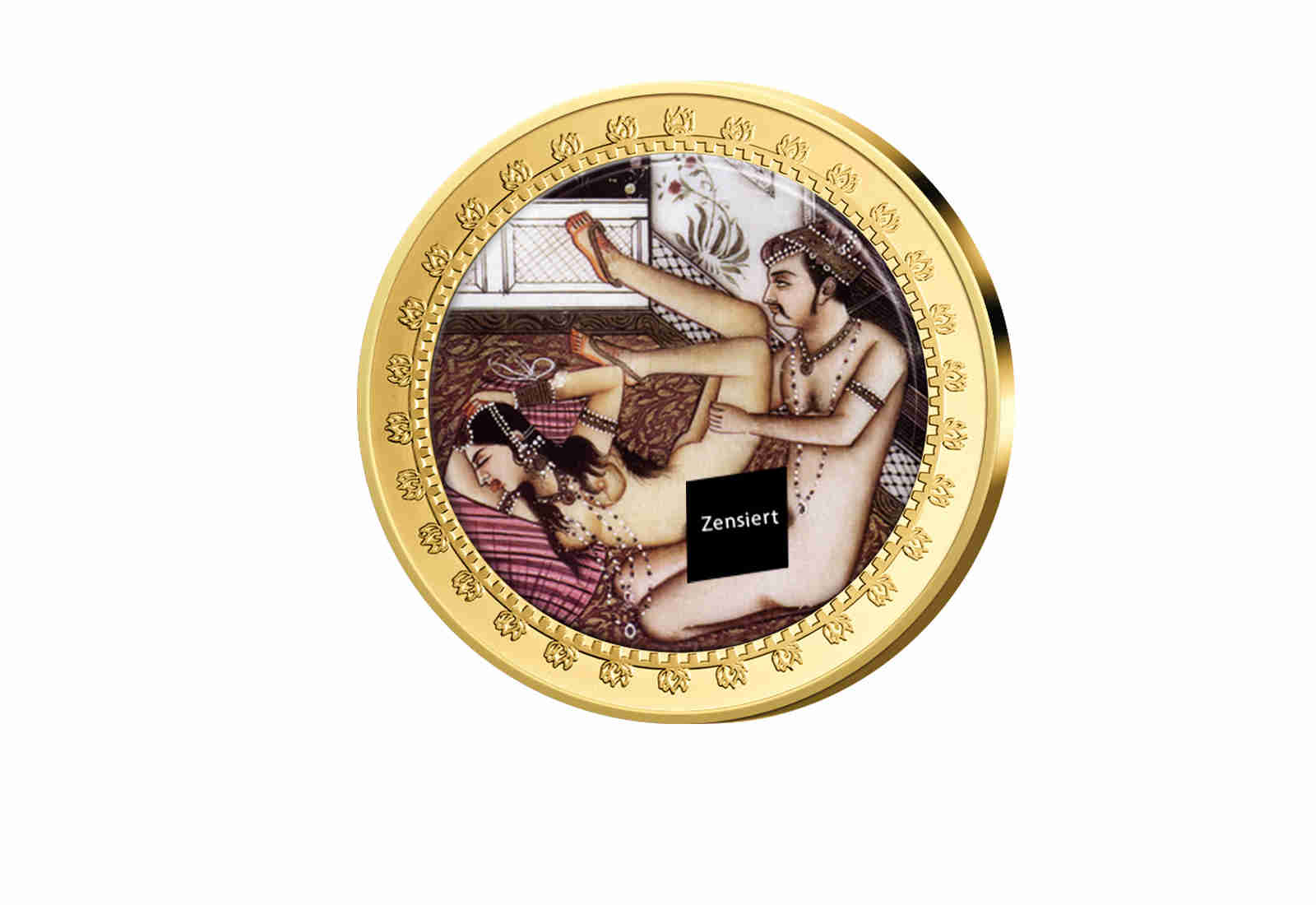 Kamasutra Farbapplikation Motiv Regenbogen