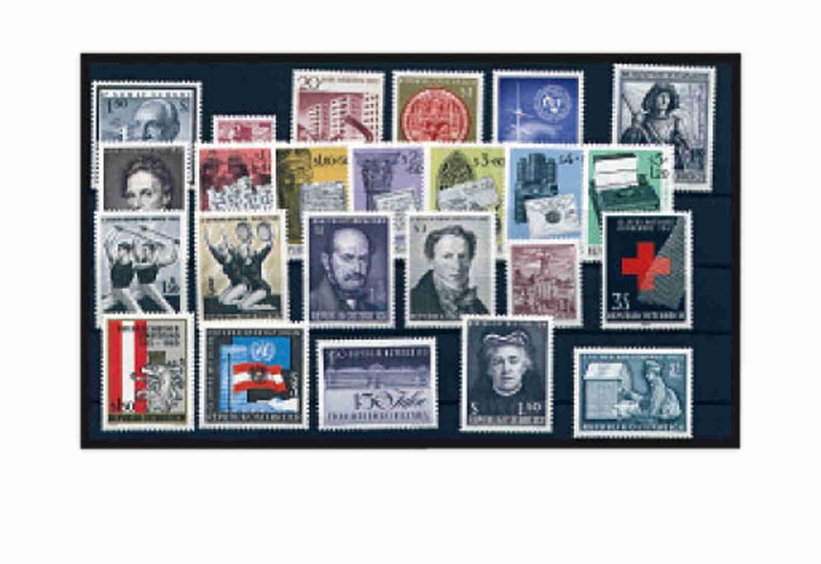 Österreich Jahrgang 1965 postfrisch