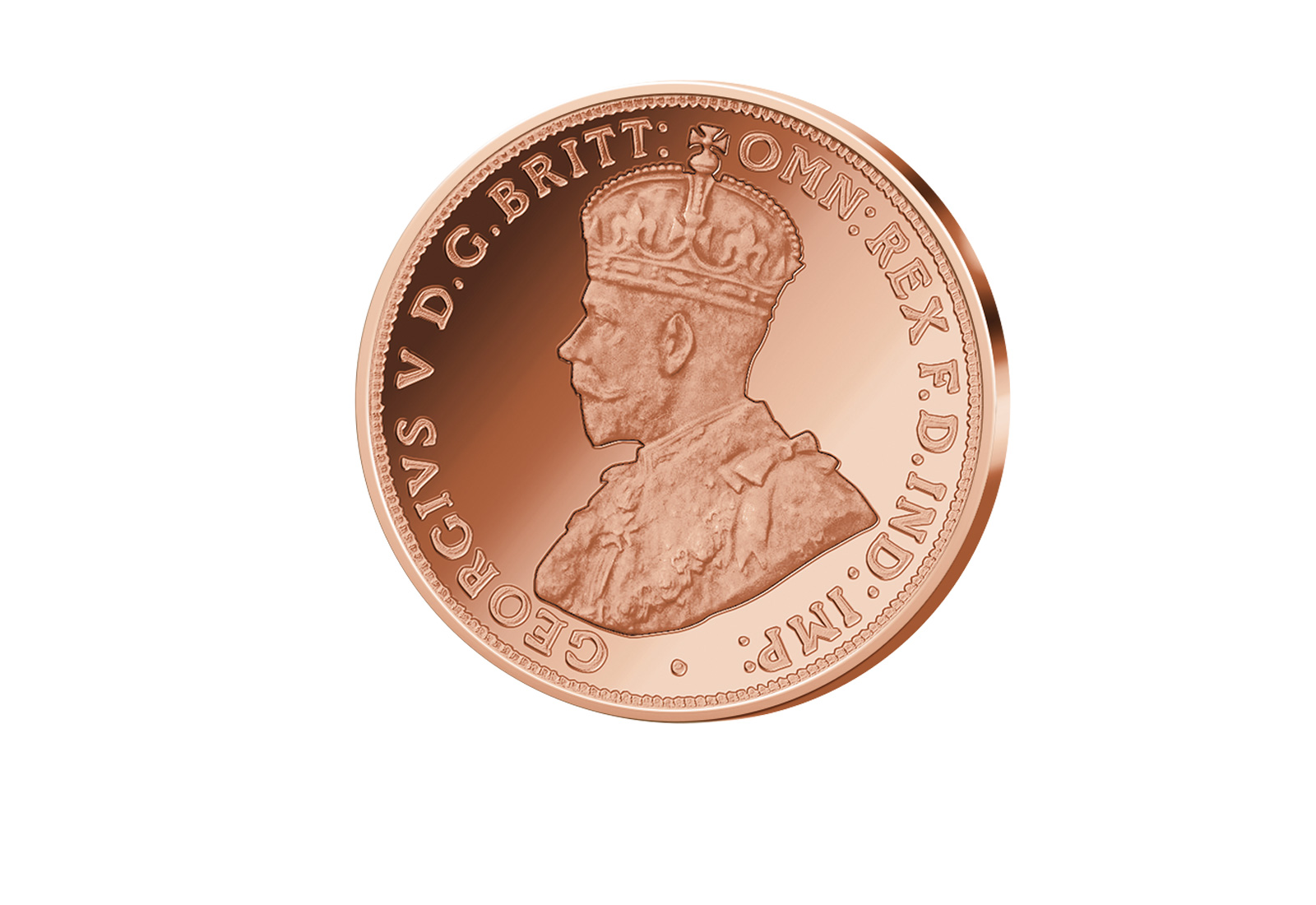 1 oz Kupferausgabe Penny Proof 1930