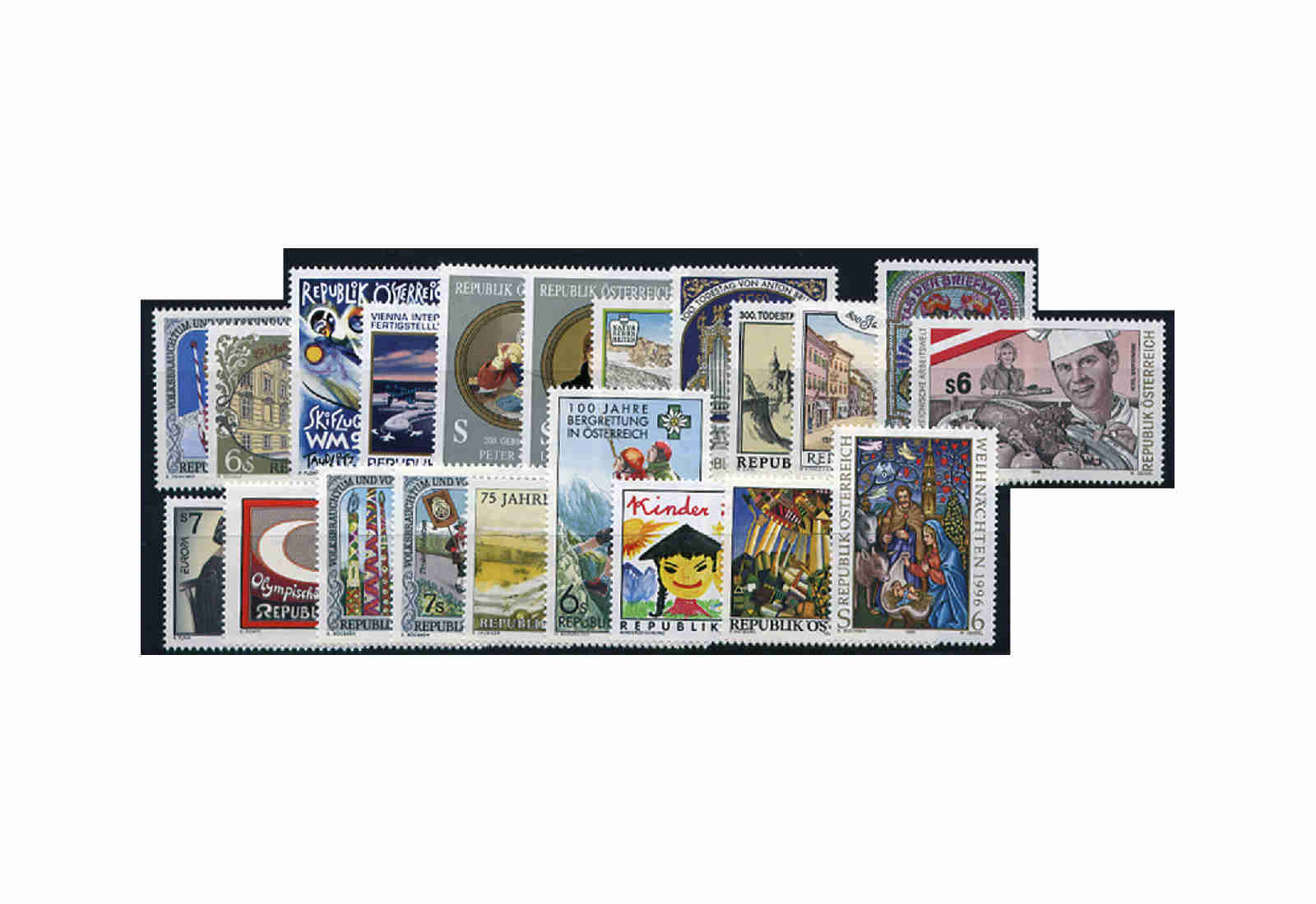 Österreich Jahrgang 1996 postfrisch