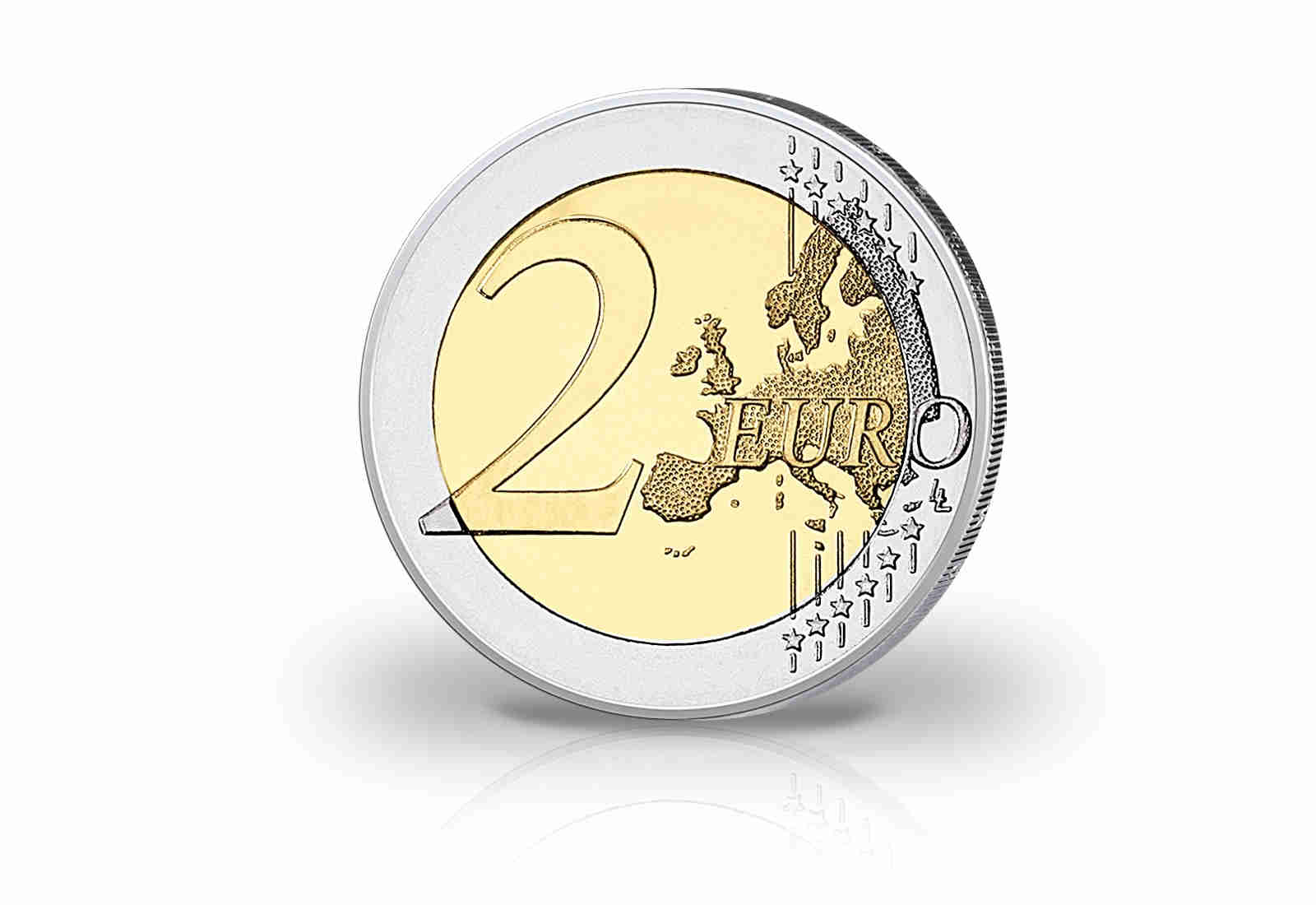 2 Euro 2015 Vatikan Weltfamilientreffen in Philadelphia st im Blister